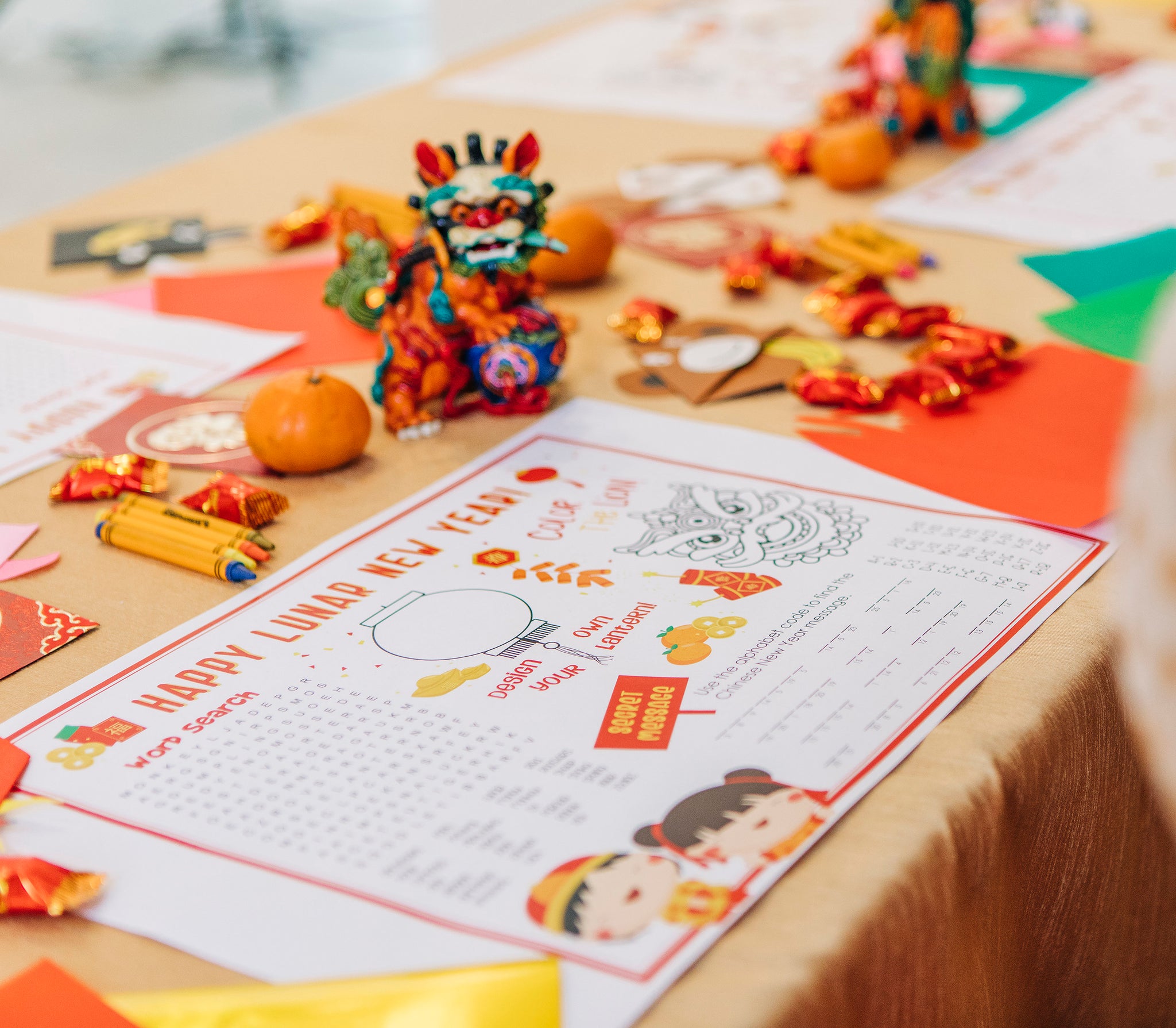 Chinese New Year Activity for Kids – La Design Boutique